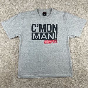 ESPN c’mon man! Light Gray t-shirt
